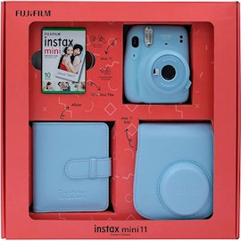 ფოტოაპარატი და აქსესუარები Fujifilm Instax Mini 11 Bundle Box, Sky Blue